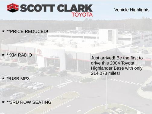 2004 Toyota Highlander Base
