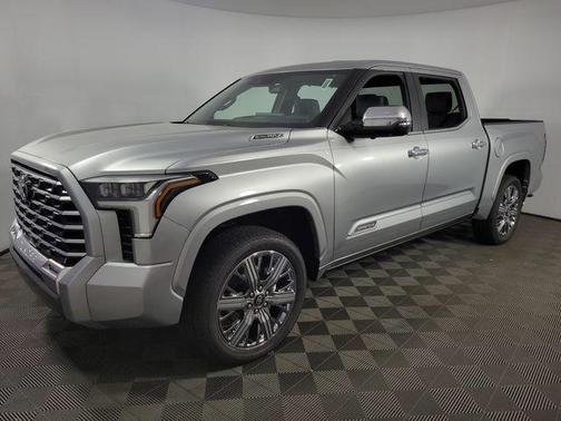 Celestial Silver Metallic 2026 Toyota Tundra Hybrid Capstone