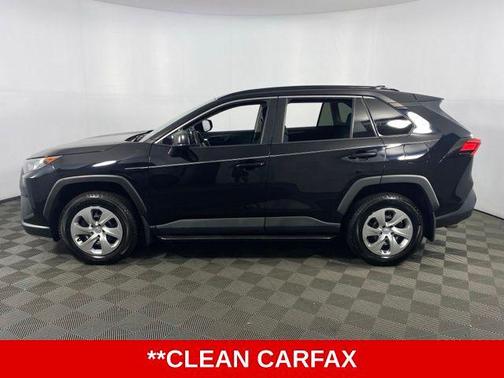 Midnight Black Metallic 2021 Toyota RAV4 LE