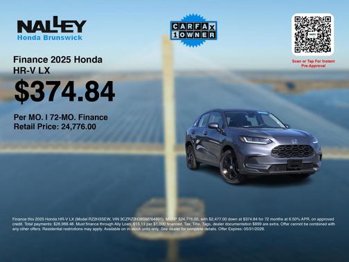 Modern Steel Metallic 2025 Honda HR-V