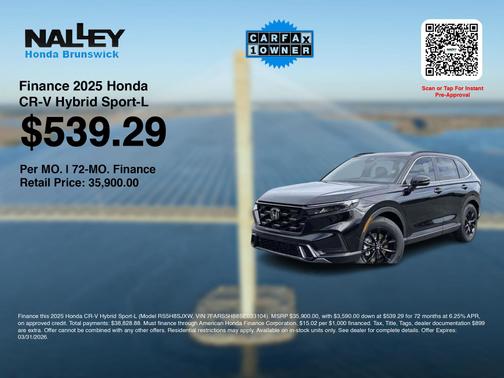 2025 Honda CR-V Hybrid 