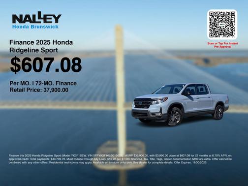 2025 Honda Ridgeline 