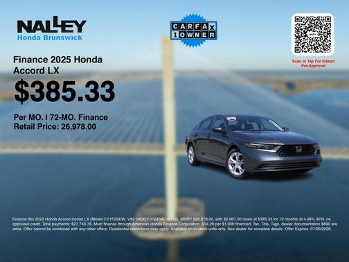Meteorite Gray Metallic 2025 Honda Accord