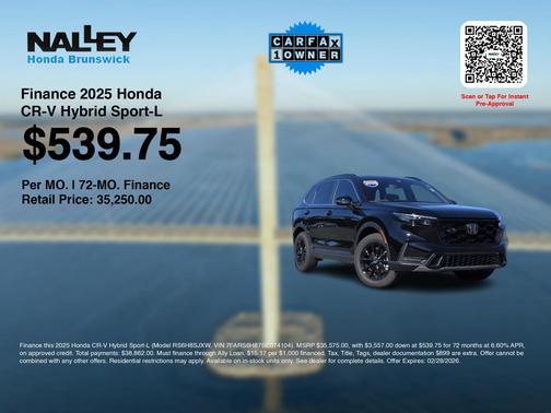 2025 Honda CR-V Hybrid 