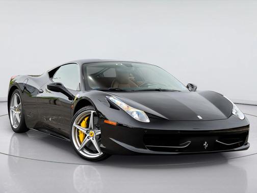 Black 2011 Ferrari 458 Italia Base