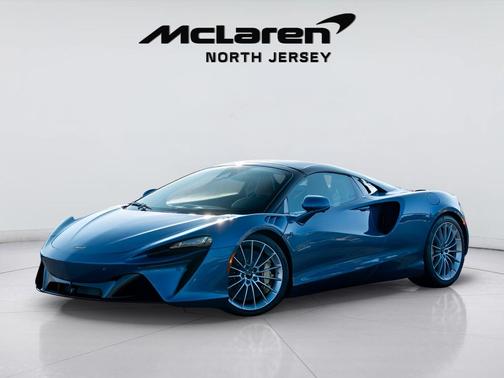 Blue 2026 McLaren Artura TechLux