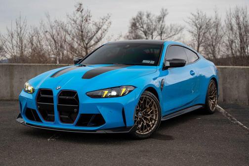 Riviera Blue 2025 BMW M4 Base