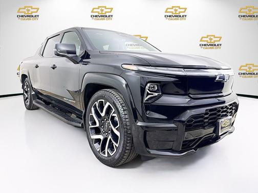 Black 2024 Chevrolet Silverado EV First-Edition RST 4WD