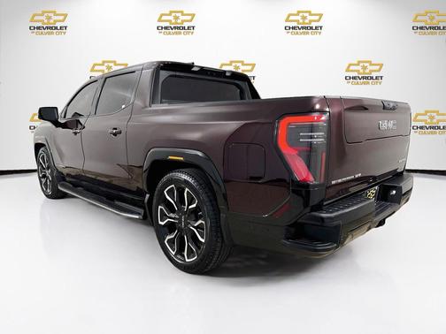 Dark Ember Tintcoat 2025 GMC Sierra EV Max Range Denali