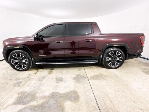 Dark Ember Tintcoat 2025 GMC Sierra EV Max Range Denali