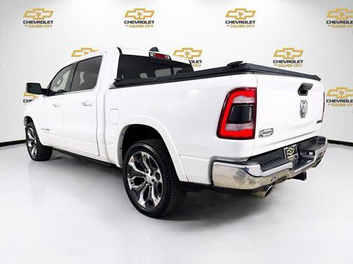 Ivory White Tri-Coat Pearlcoat 2019 RAM 1500 Longhorn
