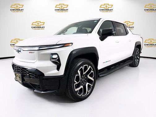 Summit White 2024 Chevrolet Silverado EV First-Edition RST 4WD