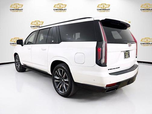 Crystal White Tricoat 2023 Cadillac Escalade ESV Sport Platinum