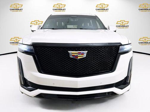 Crystal White Tricoat 2023 Cadillac Escalade ESV Sport Platinum