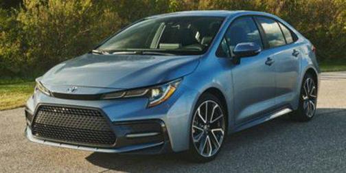 White 2022 Toyota Corolla SE