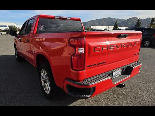 Red Hot 2021 Chevrolet Silverado 1500 Custom