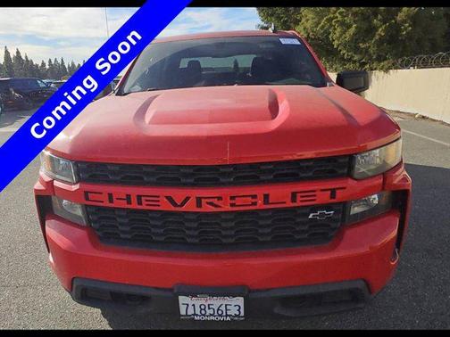 Red Hot 2021 Chevrolet Silverado 1500 Custom