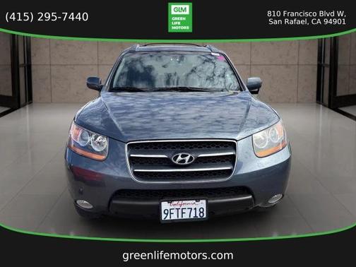Slate Blue Metallic 2009 Hyundai SANTA FE Limited