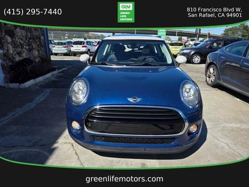 Blue 2016 MINI Hardtop Cooper