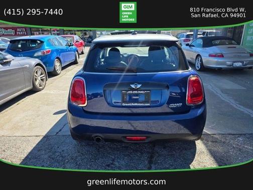 Blue 2016 MINI Hardtop Cooper