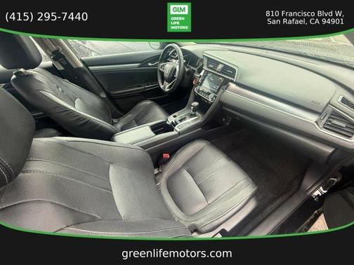 Black 2016 Honda Civic EX-L
