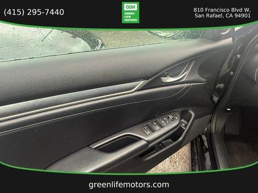 Black 2016 Honda Civic EX-L