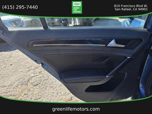 Blue 2015 Volkswagen Golf SportWagen TSI SEL