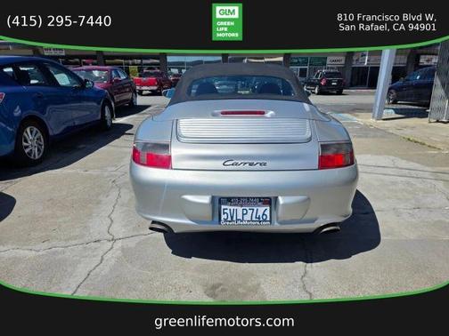 Silver 2002 Porsche 911 Carrera Cabriolet