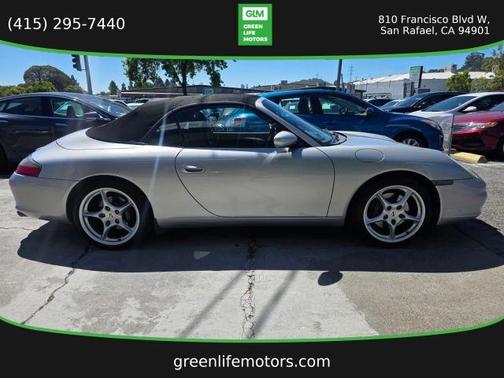 Silver 2002 Porsche 911 Carrera Cabriolet