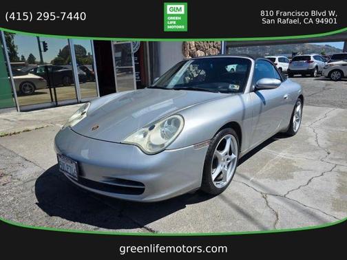 Silver 2002 Porsche 911 Carrera Cabriolet