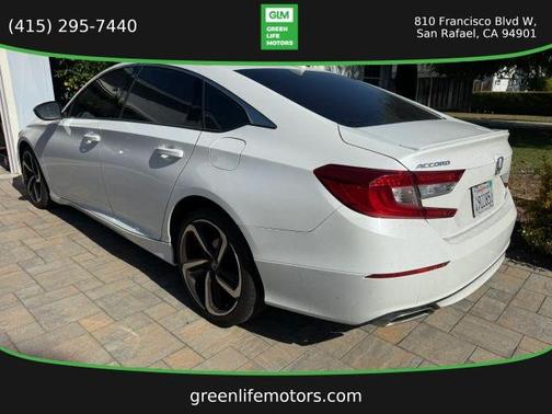 White 2020 Honda Accord Sport 1.5T