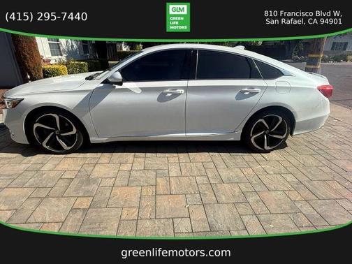 White 2020 Honda Accord Sport 1.5T