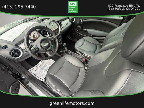 Black 2012 MINI Cooper Base