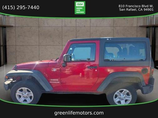 Red 2012 Jeep Wrangler Sport