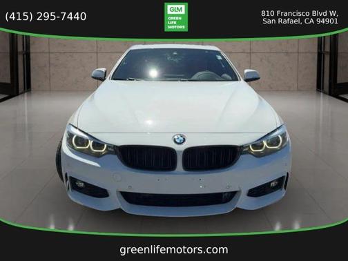 White 2018 BMW 430 i