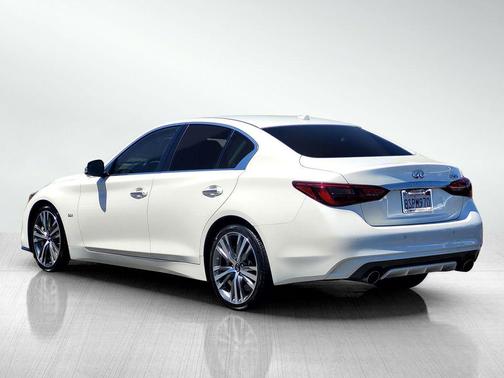 White 2020 INFINITI Q50 3.0t Sport