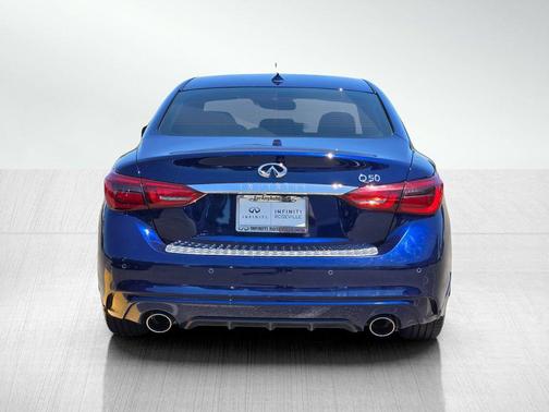 Blue 2023 INFINITI Q50 3.0t LUXE