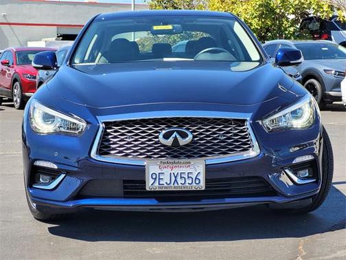 Blue 2023 INFINITI Q50 3.0t LUXE