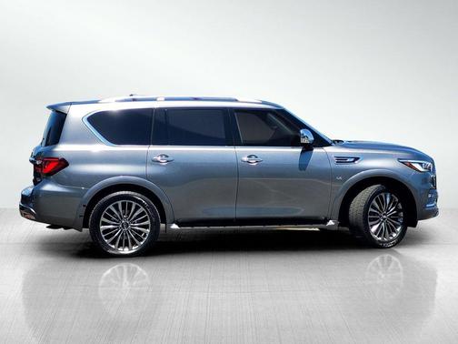 Gray 2019 INFINITI QX80 Luxe