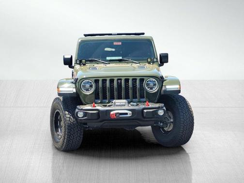Green 2021 Jeep Wrangler Unlimited Rubicon