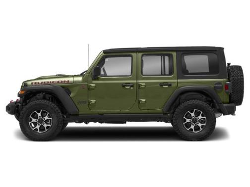 Green 2021 Jeep Wrangler Unlimited Rubicon