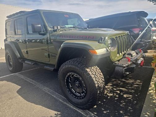 Green 2021 Jeep Wrangler Unlimited Rubicon