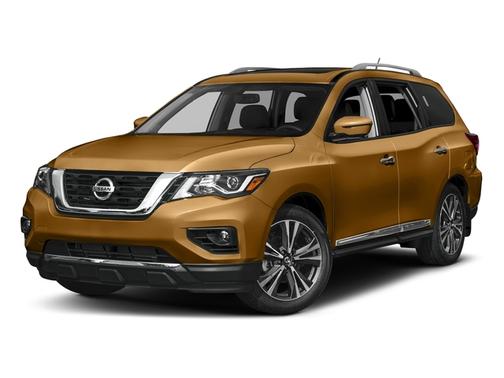 Brown 2017 Nissan Pathfinder Platinum