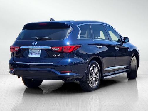 Hermosa Blue 2017 INFINITI QX60 Base