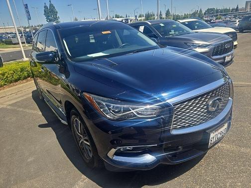 Hermosa Blue 2017 INFINITI QX60 Base