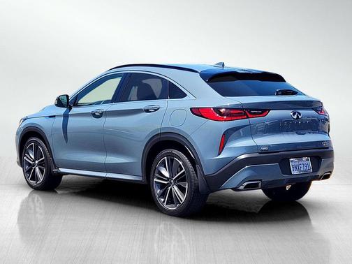 Slate Gray 2025 INFINITI QX55 LUXE