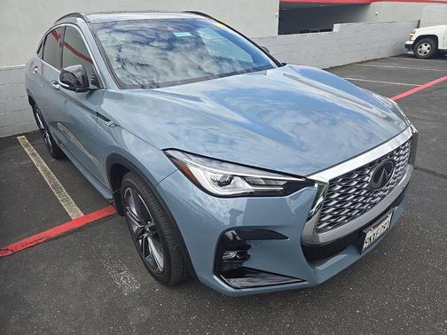 Slate Gray 2025 INFINITI QX55 LUXE