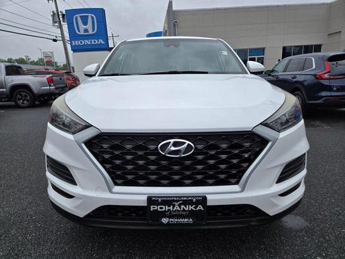 White Pearl 2019 Hyundai TUCSON SE