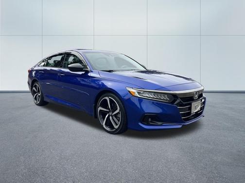Blue 2021 Honda Accord Sport SE