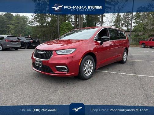 Red 2025 Chrysler Pacifica Select